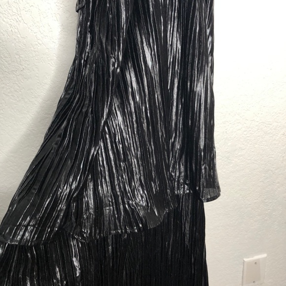 Nasty Gal Midnight Kiss tiered ruffle maxi dress - Picture 6 of 6